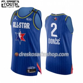 Dječji NBA Dres Dallas Mavericks Luka Doncic 2 2020 All-Star Jordan Brand Kobe Forever Plava Swingman